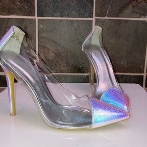 Mermaid color heel